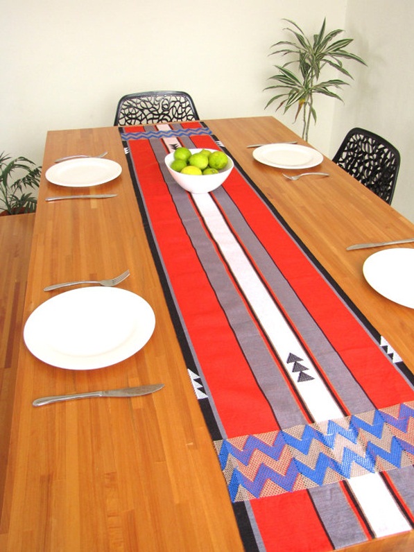 Khăn trải bàn ăn đẹp mắt - Khăn trải bàn ăn - Trang trí bằng vải - Đồ trang trí