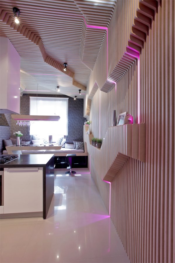 ParametriX Kitchen - Thiết Kế Nhà Bếp Hiện Đại Của Geometrix Design Studio - Nội thất - Thiết kế đẹp - Nhà bếp - Trang trí