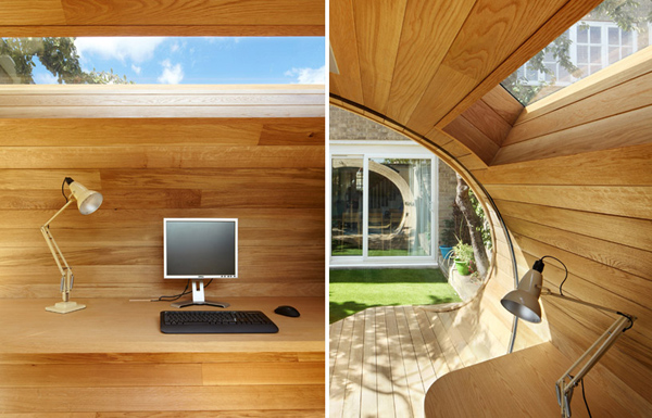 Innovative and Eco-Friendly Shoffice Garden Office Shed by Platform 5 Architects - Design - Home Office - Garden Shed