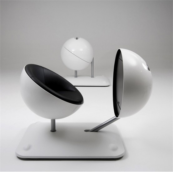 Globus - Design Idea for a Small Office - Design - Ideas - Table