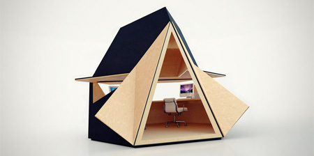 Innovative and Fun Modern Garden Office - Home Office - Home Tech - Interior Design - Design