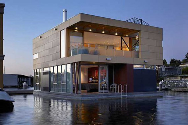 Top Five Awesome Floating House - Design News - Dream Home - Outdoor