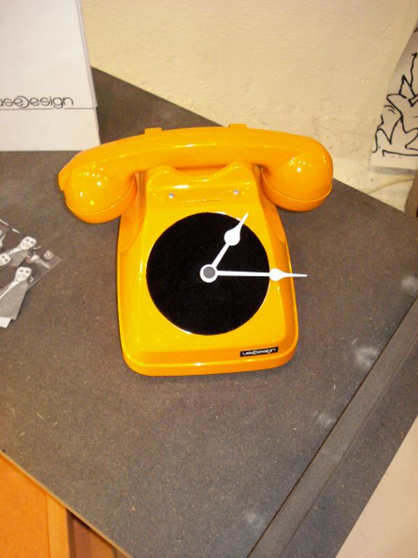 Old Phone Clock Design, Milan 2010 - Old Phone - Clock