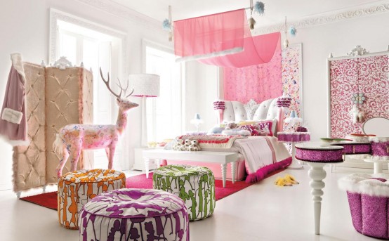 ห้องนอนสีชพูของน้องหนู ไอเดียสวยจาก Altamoda - ตกแต่งบ้าน - ไอเดีย - ห้องนอน - ห้องเด็ก