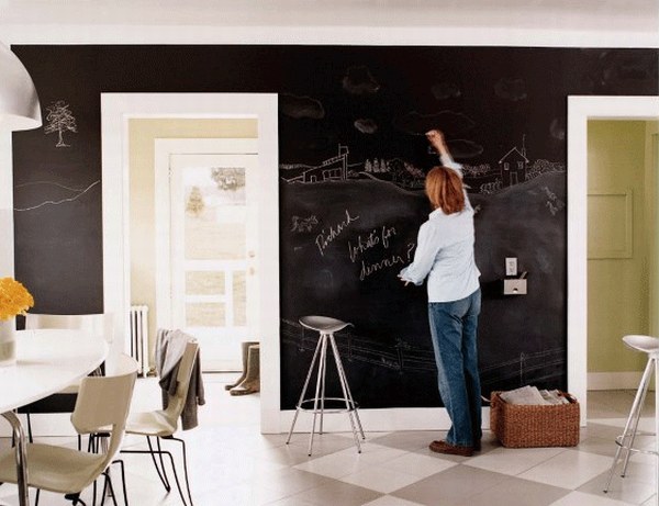 Apartment Chalkboards : Creative or Messy? - Chalkboards