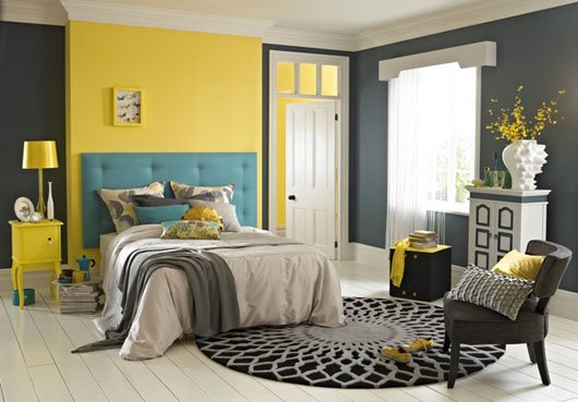 Interior with Bright Color Schemes Ideas and Inspiration