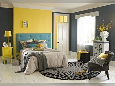 Interior with Bright Color Schemes Ideas and Inspiration