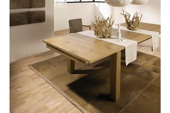 3 New Modern Expandable Dining Tables from Hülsta - Dining Tables - Dining Room