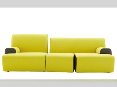 Bright Yellow Sofa by Philippe Nigro – Entailles