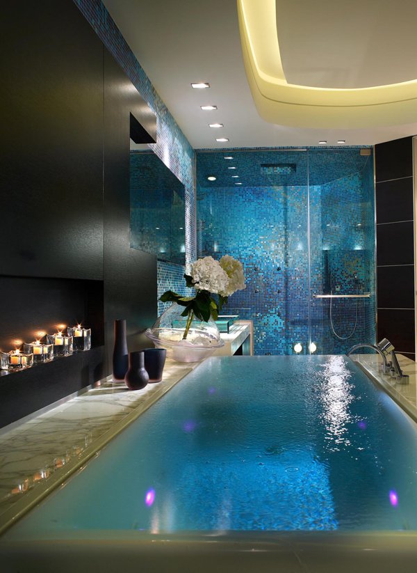 Amazing In-Floor Bathtubs