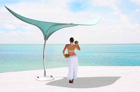Cool Shade Parasol - 'Stingray' Shade Sculpture by Tuuci