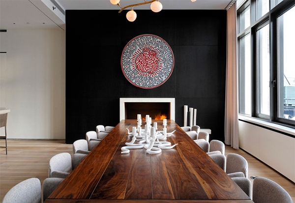Modern & Stylish Black Dinning Room Ideas [PHOTOS] - Dinning Room - Ideas - Ideas - Photo - Design Trends