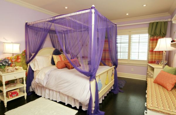 Romactic Canopy Bed with Charming Colors Idea - Bedroom - Canopy Beds - Ideas