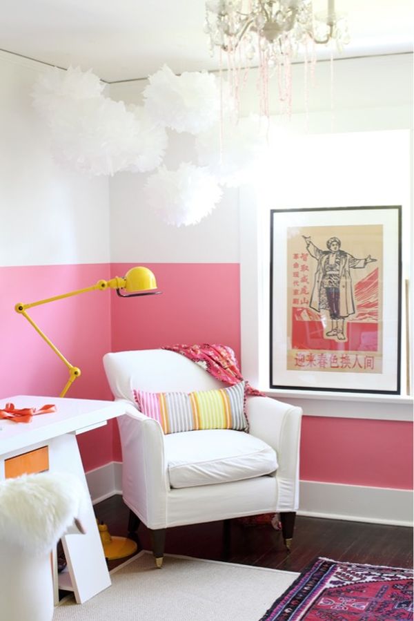 Eye-catching Two-Toned Wall Inspirations - Decoration - Wall Decor - Ideas - Tips