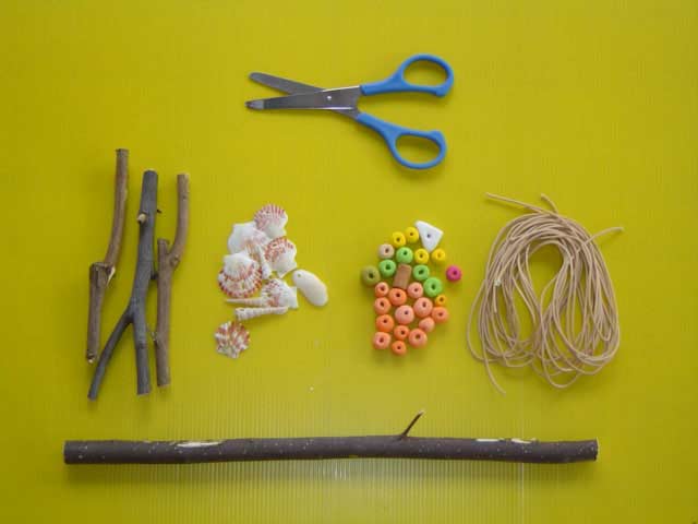 DIY โมบายจากวัสดุธรรมชาติ แต่งบ้านสวยด้วยฝีมือเรา - ของแต่งบ้าน - DIY - งานประดิษฐ์ - การทำโมบาย - ขั้นตอนการทำโมบาย - โมบาย - โมบายเปลือกหอย