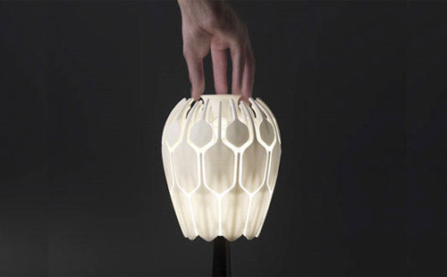 Bloom Table Lamp Comes To Life at Your Command - lamp - light