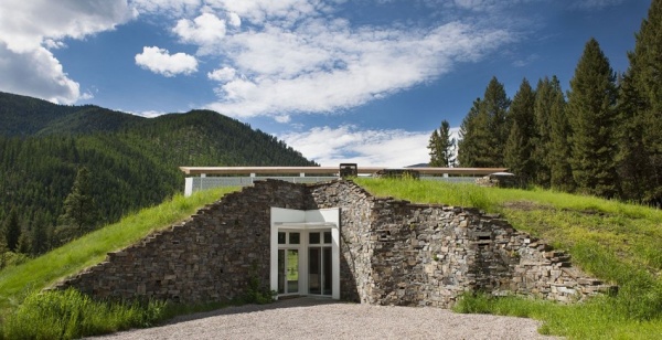 Lavish Rocky Residence in Valley of the Moon Ranch - Rock Creek - Moon Ranch - Montana - Emilio Ambasz - Design - Dream Home - Decoration - Ideas - Interior Design - Furniture - Tips - Design News