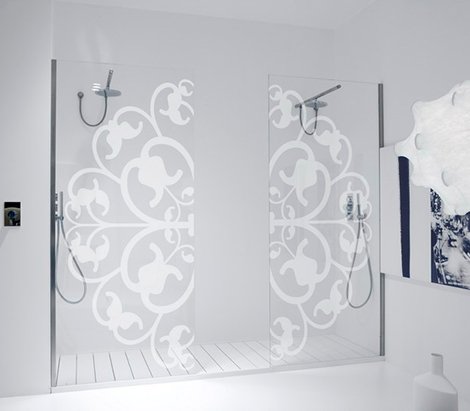 Decorative Shower Door - Shower Box doors from Antonio Lupi