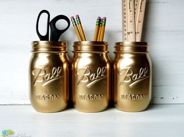 Creative Ways to Re-use Mason Jars [PHOTOS] - Tips - Ideas - DIY - Mason Jar