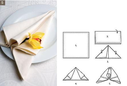 6 สไตล์แปลงกายผ้าเช็ดปาก