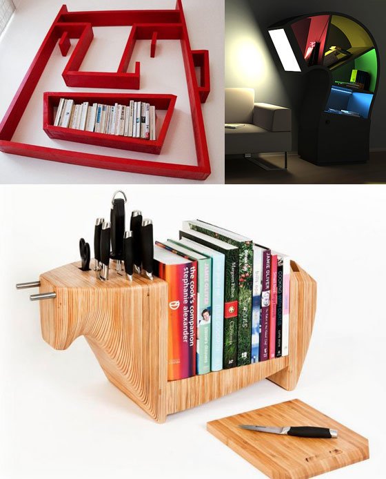 Amazingly Creative Storages and Shelves