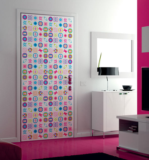 Door Designs With Punchy Colors and Fun Graphics - Door - Punchy Colors - Fun Graphics