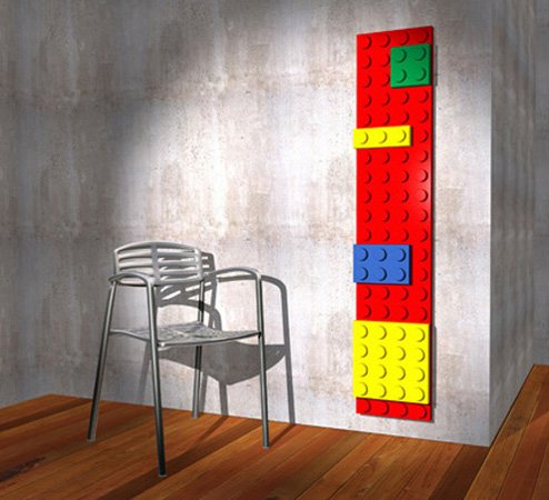 Brick LEGO radiator keeps you warm while looking cool