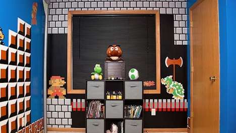 Creative and Amazing Themed 'Super Mario' Bedroom by Dustin Carpenter [PHOTOS + VIDEO] - Design - Bedroom - Super Mario Bedroom - Photo - Video
