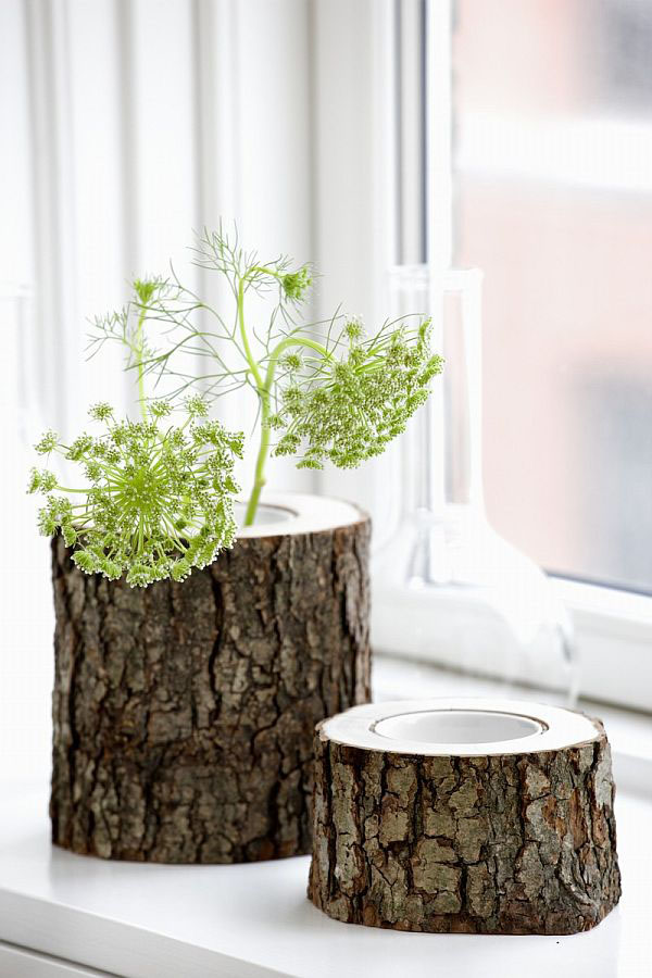Nature-Inspired Items From Wood Stumps - Design - Ideas - Tips - Wood Stump - Design News