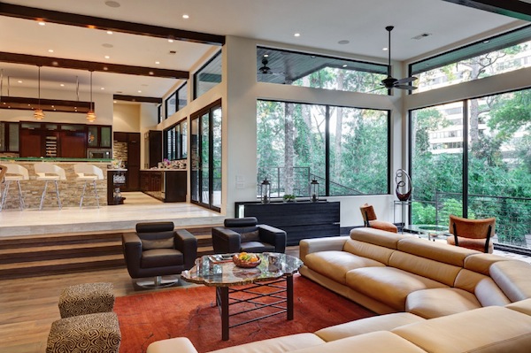 Beautiful Designs for Multilevel Living Room Trend - Living room