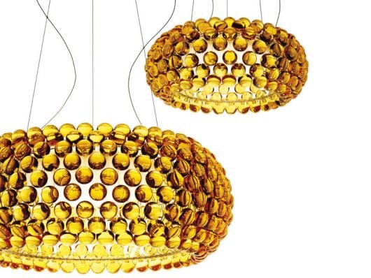 Gold Caboche Lighting by Foscarini