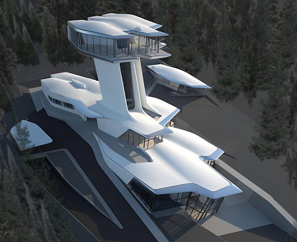 Naomi Campbell Gets Uber-cool Futuristic Spaceship Home from Billionaire Boyfriend