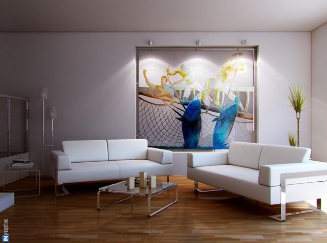 Artistic Interiors from Pixel3D - Interior Design - Decoration