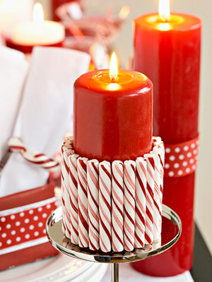 Trang trí noel với những chiếc kẹo cây gậy thơm ngon - Mẹo và Sáng Kiến - Trang trí