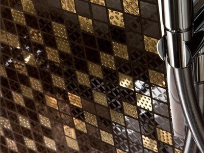 Luxury Italian Tile from Cris Design - tiles with gold & platinum detailing