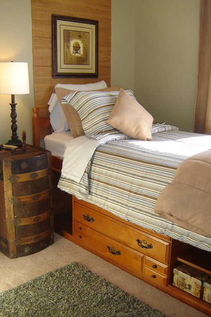 Bàn đầu giường sáng tạo - Thiết kế - Phòng ngủ