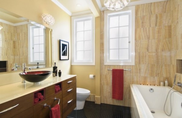 Phòng tắm đẹp do Claudia Juestel thiết kế