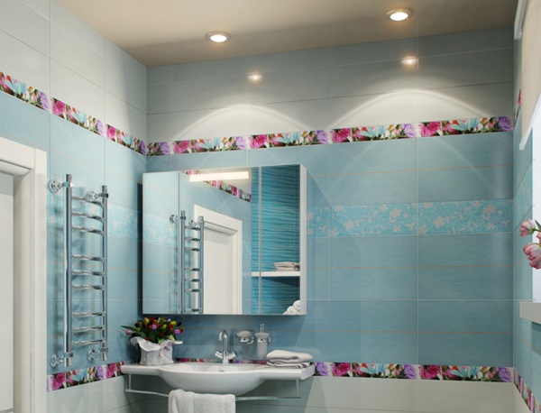 สวยสะพรั่ง!! แบบห้องน้ำลายดอกไม้ เห็นแล้วสดชื่น!! - Decor Report