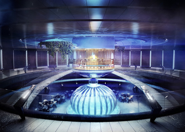 Extravant Water Discus Hotel Project for Dubai - Water Discus - Commercial Design - Design