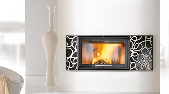 For a Warm Living Room with Special Design of Fire Place - Fire Place