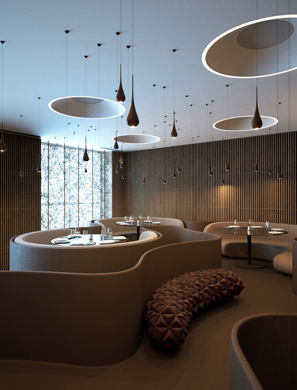 Twister Restaurant, Kiev - Interior Design - Restaurant - Lamps - Furniture Find