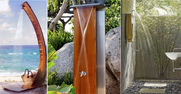 Cool Idea Designs for Outdoor Showers - Outdoor Shower - Ideas - Design - Garden