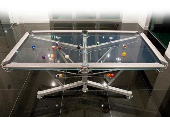G1: The World’s First Transparent Pool Table