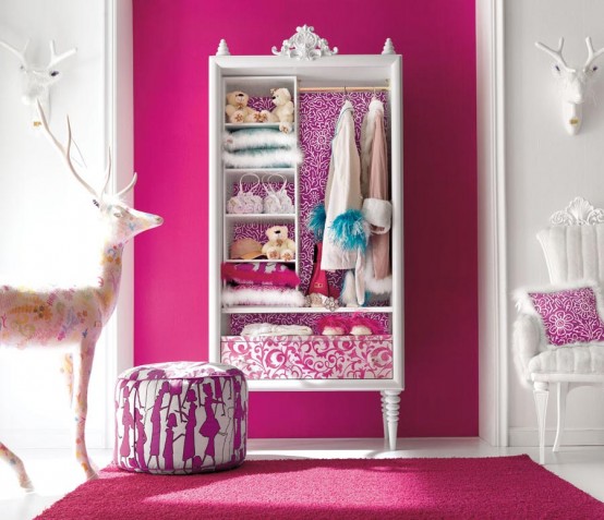 Charming and Opulent Pink Girls Room – Altamoda Girl - Design - Bedroom - Girl