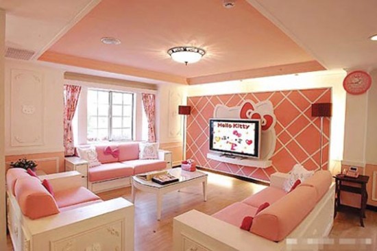 Super Cute Hello Kitty House Desgin - Hello kitty house - Design - Interior Design