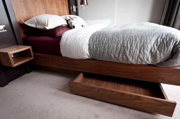 Add Space to Bedroom with Creative Under Bed Storage - Storage - Design - Furniture - Bedroom - Ideas