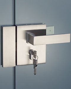 PBA K-GLASS glass doors lock - Decor Report