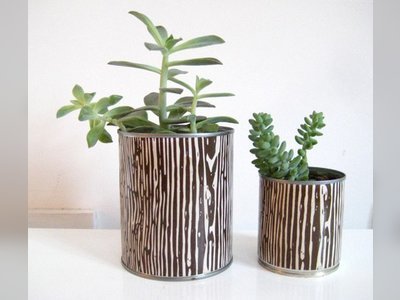 How To: Make Can Planters