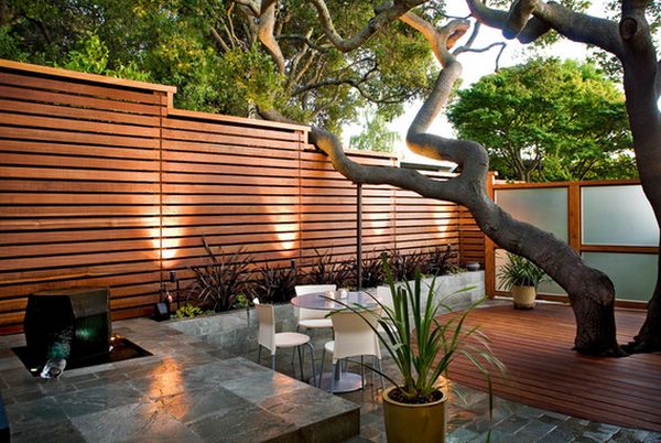 Tăng sự riêng tư và vẻ đẹp cho ngôi nhà hiện đại với hàng rào gỗ - Trang trí - Ý tưởng - Thiết kế - Xu hướng - Xây dựng & Sửa chữa - Hàng rào gỗ