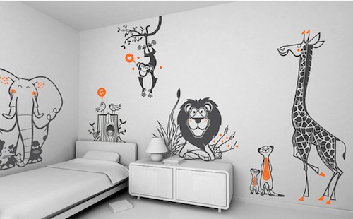 Studio E-Glue's Wall Decals For Children Bedrooms - Children Bedrooms - Studio E-Glue